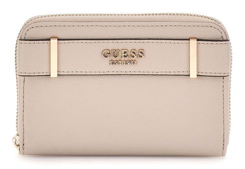 GUESS Anadela SLG Medium Zip Around Wallet Taupe