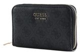 GUESS Brenton SLG Medium Zip Around Wallet M Coal Logo