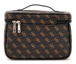 GUESS Jesco Travel Toiletry Train Case Brown GUESS Jesco Travel Toiletry Train Case Brown