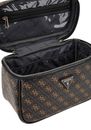 GUESS Jesco Travel Toiletry Train Case Brown GUESS Jesco Travel Toiletry Train Case Brown