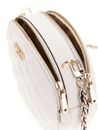 GUESS Tamsin Double Zip Crossbody Bag Cream White GUESS Tamsin Double Zip Crossbody Bag Cream White