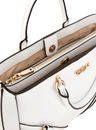 GUESS Bramina Girlfriend Satchel White GUESS Bramina Girlfriend Satchel White