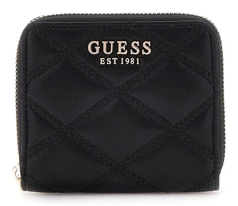 GUESS Tamsin Small Zip Around Wallet S Black
