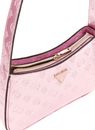 GUESS Arnela Top Zip Shoulder Bag Orchid Logo