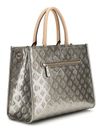 GUESS Arnela Girlfriend Tote Pewter Logo GUESS Arnela Girlfriend Tote Pewter Logo