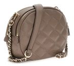 GUESS Tamsin Double Zip Crossbody Bag Dark Taupe GUESS Tamsin Double Zip Crossbody Bag Dark Taupe