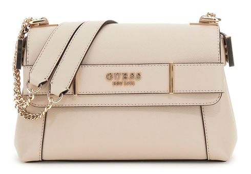 GUESS Anadela Convertible Xbody Flap Bag Taupe