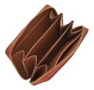 FOSSIL Logan Zip Around Card Case RFID Nebula