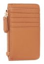 VALENTINO Brixton Credit Card Case Cuoio