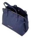 VALENTINO Pansy Shopping Bag Blu