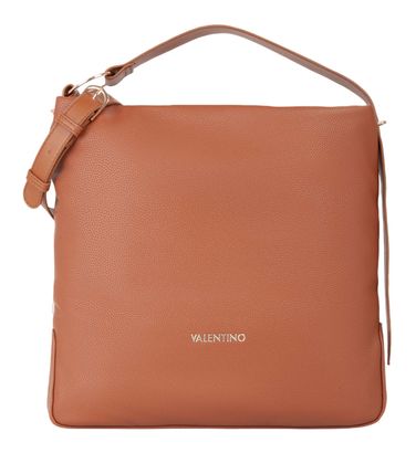 VALENTINO Peonies Re Hobo Bag Cuoio
