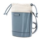 THE BRIDGE Greta Bucket Bag Baby Blu Oro