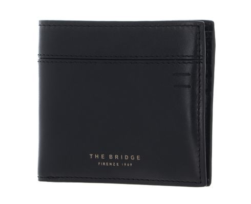 THE BRIDGE Giulio Card Case Nero Abb. Rutenio Scuro