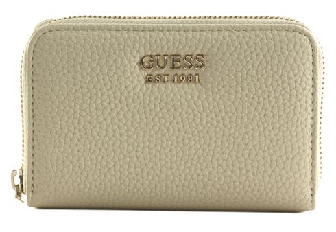 GUESS Brenton SLG Medium Zip Around Wallet Bone