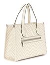 GUESS Silvana Two Compartment Tote Creme White GUESS Silvana Two Compartment Tote Creme White