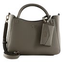 GUESS Brenton Girlfriend Satchel S Dark Taupe