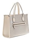 GUESS G Status Compartment Tote Natural / Cream White GUESS G Status Compartment Tote Natural / Cream White