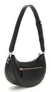 GUESS Nastra Top Zip Shoulder Bag Black GUESS Nastra Top Zip Shoulder Bag Black