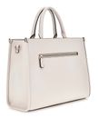 GUESS Nastra 2 Compartment Tote Bag Cream White