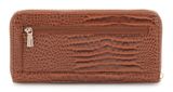 GUESS Laurel SLG Large Zip Around Wallet L Cognac GUESS Laurel SLG Large Zip Around Wallet L Cognac