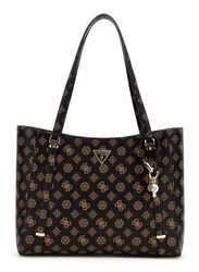 GUESS shoulder bag Eco Erica Elite Tote Bag Brown Logo | Buy