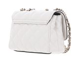 GUESS Giully Mini 2 Compartment Convertible Flap XS Creme White