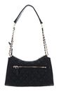 GUESS Giully Top Zip Shoulder Bag Black GUESS Giully Top Zip Shoulder Bag Black