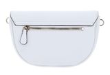 GUESS Cerelia Flap Shoulder Bag White GUESS Cerelia Flap Shoulder Bag White