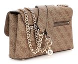 GUESS Eco Erica Convertible Xbody Flap Bag Latte Logo GUESS Eco Erica Convertible Xbody Flap Bag Latte Logo