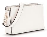 GUESS Nastra Mini Crossbody Top Zip XS Cream White GUESS Nastra Mini Crossbody Top Zip XS Cream White