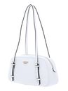 GUESS Cerelia Shoulder Satchel Bag White GUESS Cerelia Shoulder Satchel Bag White