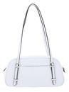 GUESS Cerelia Shoulder Satchel Bag White GUESS Cerelia Shoulder Satchel Bag White