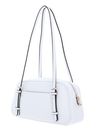 GUESS Cerelia Shoulder Satchel Bag White GUESS Cerelia Shoulder Satchel Bag White