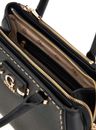 GUESS Nastra Society Satchel Black GUESS Nastra Society Satchel Black