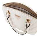 GUESS Giully Mini Satchel Creme White