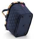 reisenthel Carrybag Rhombus L Frame Midnight Gold
