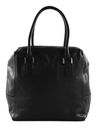 LIEBESKIND BERLIN 3D Leather Kayla Satchel M Black LIEBESKIND BERLIN 3D Leather Kayla Satchel M Black