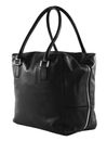 LIEBESKIND BERLIN 3D Leather Kayla Satchel M Black LIEBESKIND BERLIN 3D Leather Kayla Satchel M Black