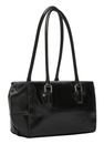 LIEBESKIND BERLIN Lack Distressed Kayla Satchel S Black LIEBESKIND BERLIN Lack Distressed Kayla Satchel S Black