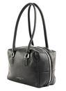 LIEBESKIND BERLIN 3D Leather Kayla Satchel S Black LIEBESKIND BERLIN 3D Leather Kayla Satchel S Black