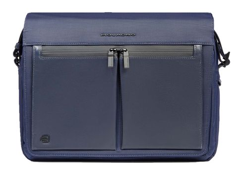 PIQUADRO Orion Compact Messenger Bag 13" Blue