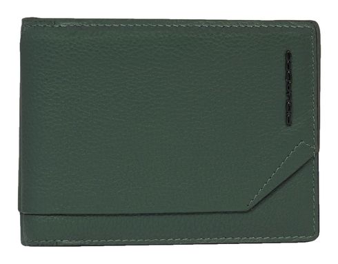 PIQUADRO Than Men's Wallet Flip Up ID RFID Green