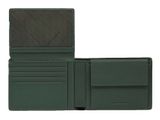 PIQUADRO Than Men's Wallet Flip Up ID RFID Green
