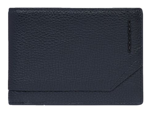 PIQUADRO Than Men's Wallet Flip Up ID RFID Black