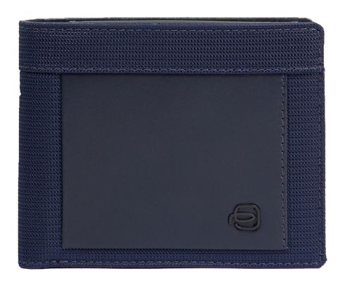 PIQUADRO Orion Wallet with Coin Pocket RFID Blue