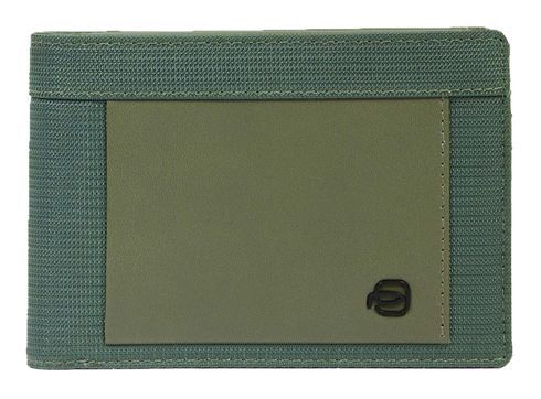 PIQUADRO Orion Men’s Wallet with Flip Up ID RFID Green