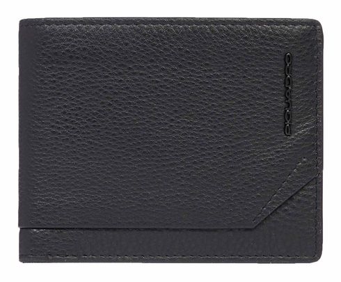 PIQUADRO Than Men's Wallet Flip Out ID Holder RFID Black