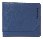 PIQUADRO Than Men's Wallet Flip Out ID Holder RFID Blue