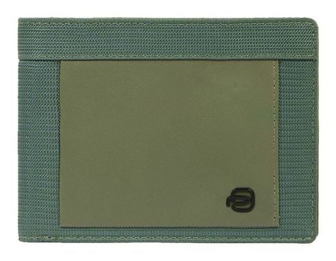 PIQUADRO Orion Wallet with Coin Pocket RFID Green