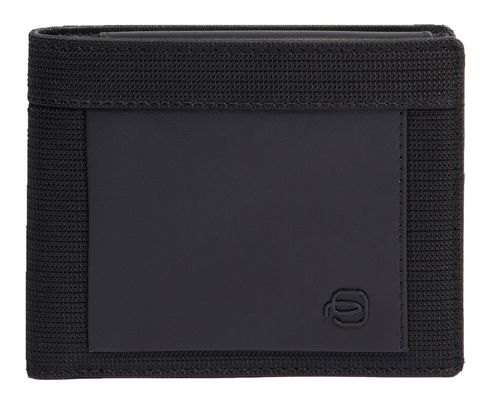 PIQUADRO Orion Wallet with Coin Pocket RFID Black